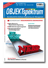 ObjektSpektrum 03/2013 Titelseite